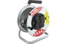 Удлинитель на катушке 30м LUX К4-Е30 КГ 3х1,5 4 роз. IP44