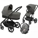 Коляска 3в1 CYBEX BALIOS S LUX BLK soho grey 521004741