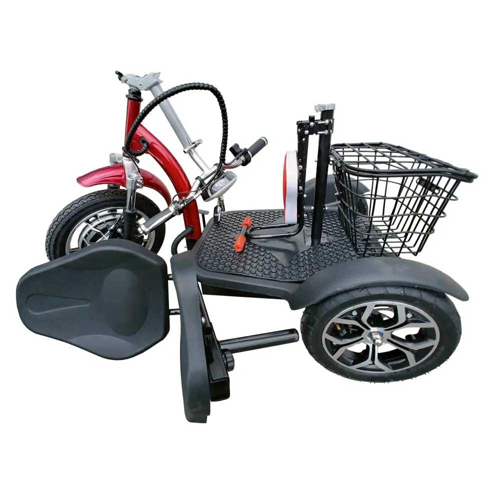 El-Sport Электросамокат трехколесный HEADWAY ZAPPY LUX 500W LiIon черный электротранспорт-3