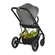 Коляска прогулочная Cybex Balios S Lux шасси Silver, Soho Grey (Серый)