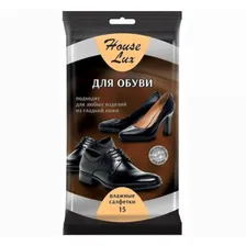 Салфетки влажные House Lux для обуви 15 шт